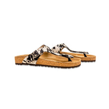 Load image into Gallery viewer, Myra Chino Western Sandals Hair On
