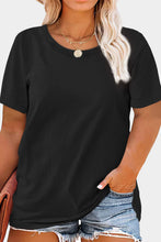 Load image into Gallery viewer, Plus Size Crew Neck Tee
