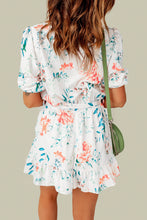 Load image into Gallery viewer, Floral Ruffle Romper
