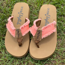Load image into Gallery viewer, Encore coral Gypsy Jazz Sandals
